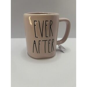 Rae Dunn "EverAfter" Pink Mug by Magenta Artisan Collection J78